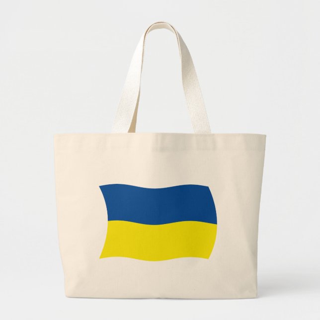 Ukraine Flag Tote Bag (Front)