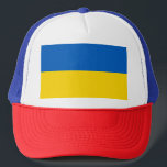 Ukraine Flag Trucker Hat<br><div class="desc">Ukraine Flag</div>