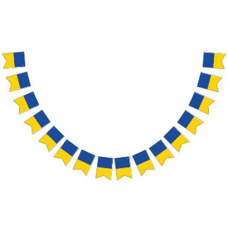 Ukraine Flag, Ukrainian Country Patriotic Gift Bunting
