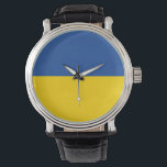 Ukraine Flag, Ukrainian Country Patriotic Gift Watch<br><div class="desc">Show your patriotism with these featured design of Ukraine Flag Ukraine Country Pride tee! Makes a great gift for Ukrainian mum,  dad,  son,  daughter,  cousins,  grandma or grandpa and friends who loves the country of Ukraine lover outfit.</div>