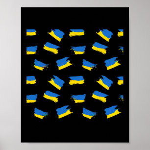 Ukraine Flag - Ukrainian Flag - Ukraine Poster