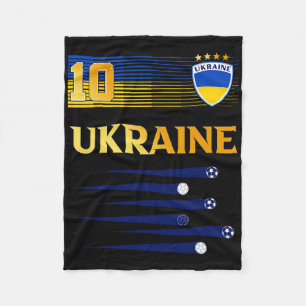 Ukraine Flag Ukrainian Pride Lovers 2  Fleece Blanket