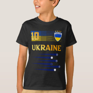 Ukraine Flag Ukrainian Pride Lovers 2 T-Shirt