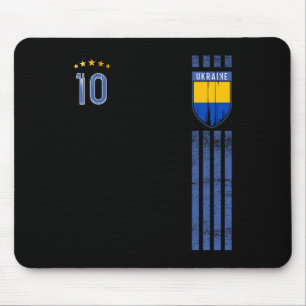 Ukraine Flag Ukrainian Pride Lovers 7 Mouse Pad