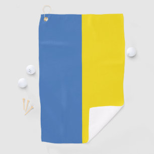 Ukraine Flag, Ukrainian Slava Ukraini Слава Україн Golf Towel