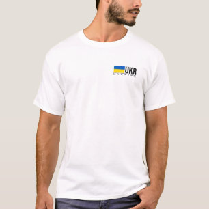 UKRAINE FLAG UKRAINIAN UKR SPORTS GAMES ATHLETE JE T-Shirt