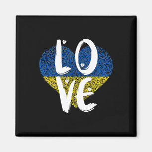 Ukraine Flag Ukrainian Ukraine Pride Heart 1  Magnet