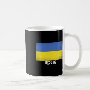 Ukraine Flag Vintage Pride In My Dna Europe Men Wo Coffee Mug