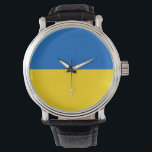 Ukraine Flag Watch<br><div class="desc">The Ukrainian flag is a horizontal bicolour . The used colours in the flag are blue, yellow. The proportion of the Ukrainian flag is 2:3. The Flag of Ukraine was adopted in 1992. The first use of the current flag design was in 1848. The last change to the current Ukrainian...</div>
