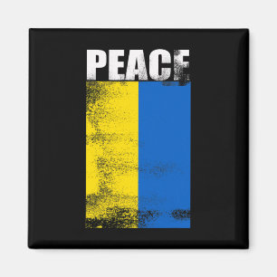 Ukraine For Men Flag Peace Stand With Unkrainian Magnet
