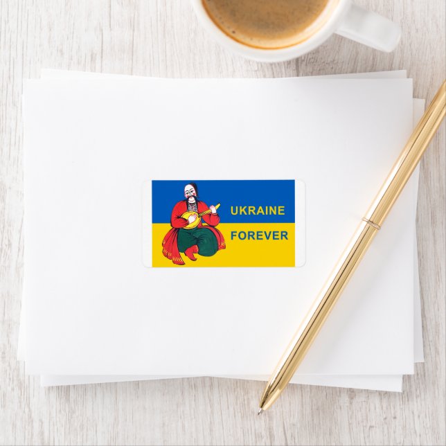 Ukraine forever label (Insitu)