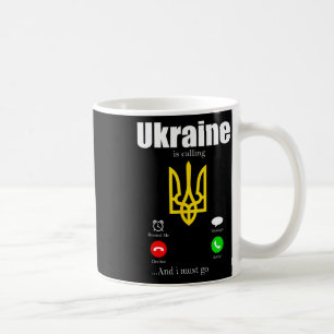 Ukraine Gift Flag Ukraini Kyiv Ukrainian Ukrajina  Coffee Mug