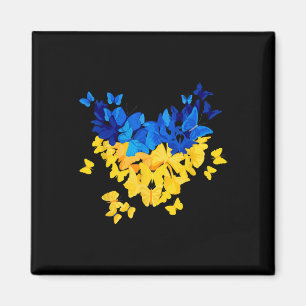Ukraine Gift Flag Ukraini Kyiv Ukrainian Ukrajina  Magnet