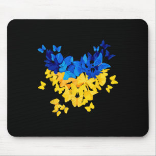 Ukraine Gift Flag Ukraini Kyiv Ukrainian Ukrajina Mouse Pad