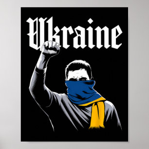 Ukraine Gift Flag Ukraini Kyiv Ukrainian Ukrajina  Poster