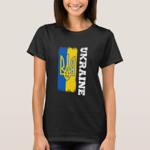 Ukraine Gift Flag Ukraini Kyiv Ukrainian Ukrajina T-Shirt