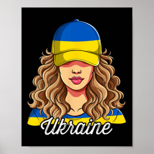 Ukraine Girl Ukrainian Poster