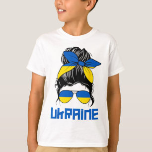 Ukraine Graphic Design For Girls Kid Toodler Ukrai T-Shirt