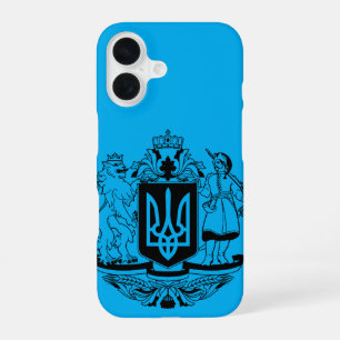 Ukraine Greater coat of arms iPhone 16 Case