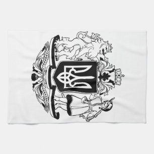 Ukraine Greater coat of arms Tea Towel