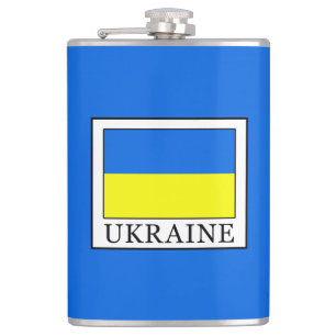 Ukraine Hip Flask
