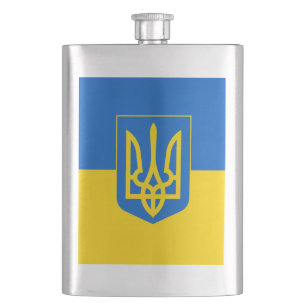 Ukraine Hip Flask
