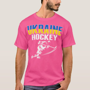 Ukraine Ice Hockey Fans Ukrainian Hockey Team Supp T-Shirt