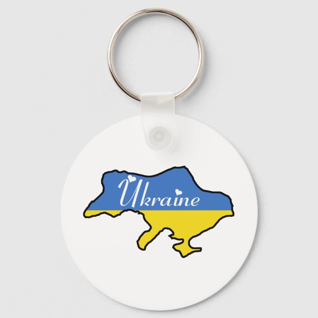 Ukraine Keychain (Front)