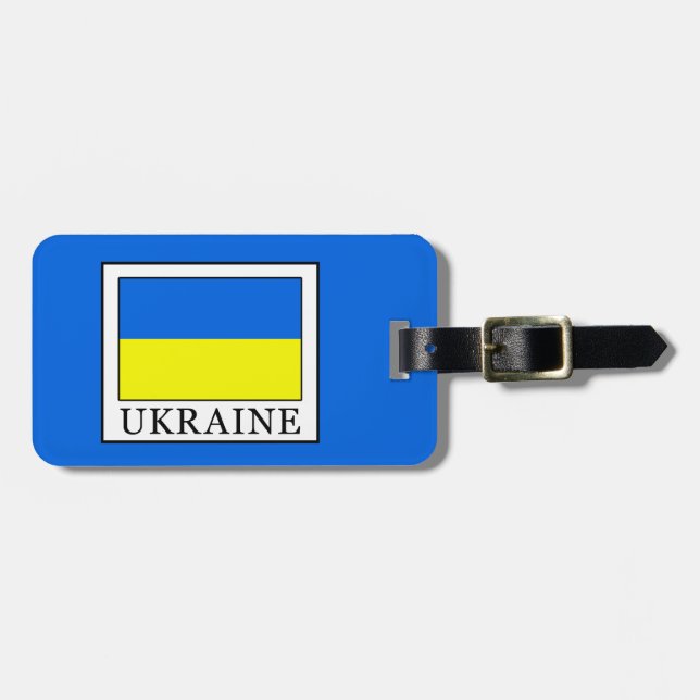 Ukraine Luggage Tag (Front Horizontal)