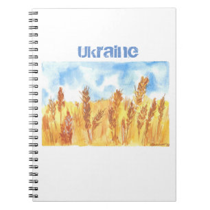 Ukraine Notebook Watercolor
