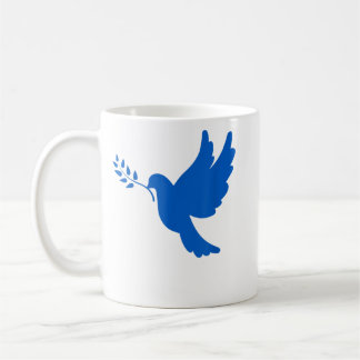 Ukraine Peace Dove Coffee Mug