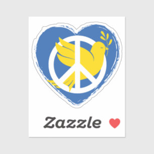 Ukraine Peace Dove Heart Love Ukrainian