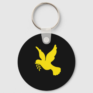 Ukraine Peace Dove Pray For Ukraine Flag Free Ukra Key Ring