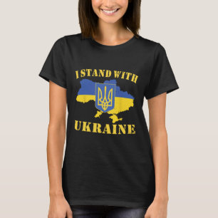 Ukraine Shirt I Stand With Ukraine Ukrainian Flag