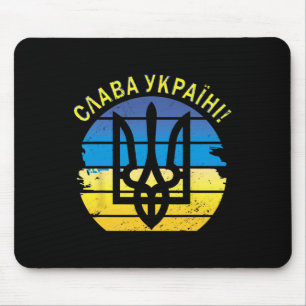 Ukraine Slava Ukraini Shirt Zelensky Glory To Ukra Mouse Pad