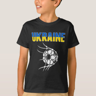 Ukraine Soccer Fans Jersey - Ukrainian Flag Footll T-Shirt