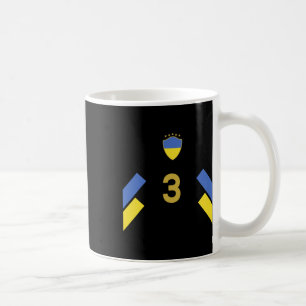 Ukraine Soccer Jersey - Ukraine Flag Footll Number Coffee Mug