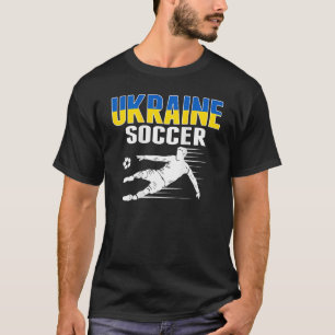 Ukraine Soccer Lovers Jersey Support Ukrainian Foo T-Shirt