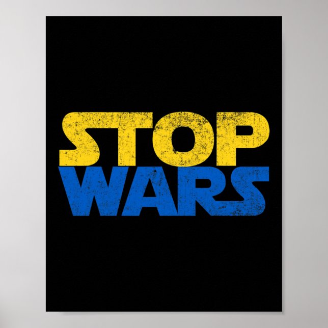 Ukraine Stop Wars  Poster (Front)