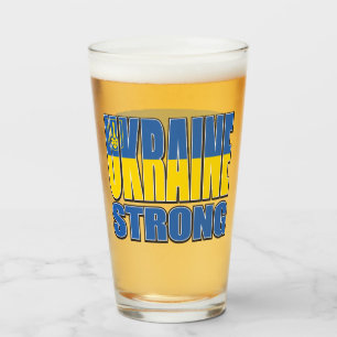 Ukraine Strong Glass