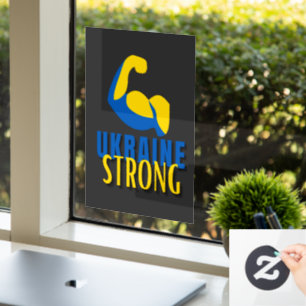 Ukraine Strong Muscle Flex