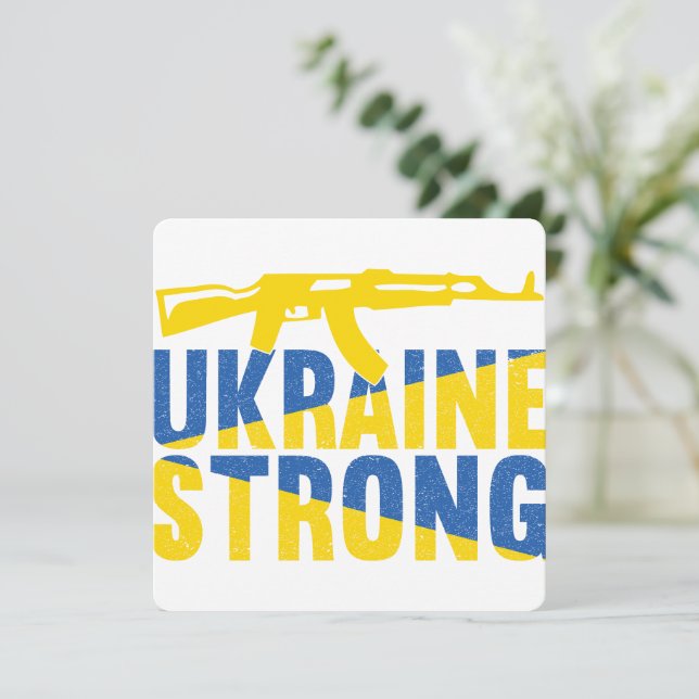 Ukraine Strong Support for Ukraine (Standing Front)