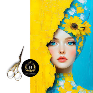 Ukraine Sunflower Strength Politcal Activism Tissue Paper