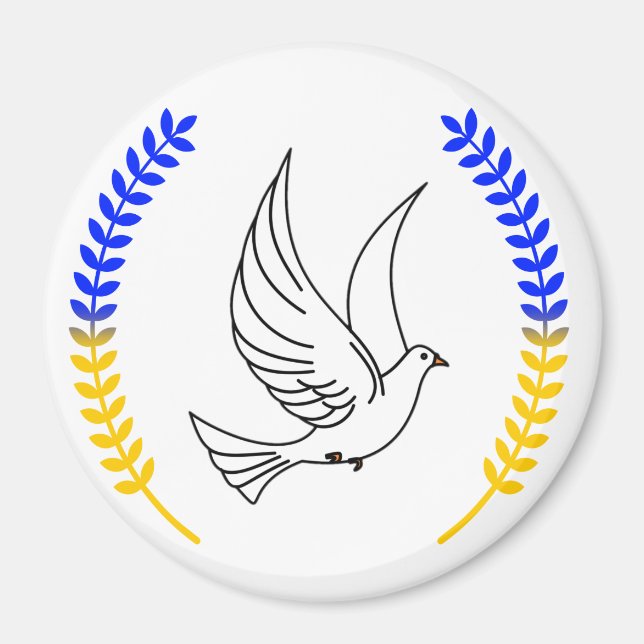 Ukraine support .I stand with Ukraine!!!!! Magnet (Front)