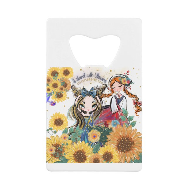 Ukraine Support Sunflower Girls (Front)