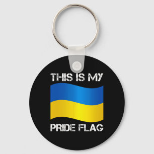 Ukraine Support Ukraine Flag Freedom Solidarity 1  Key Ring