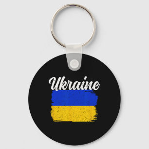 Ukraine Support Ukraine Flag Freedom Solidarity  Key Ring