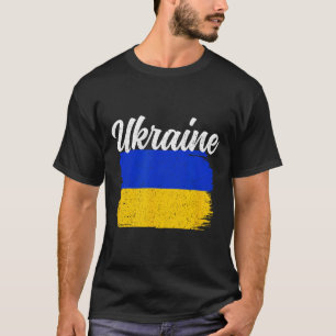 Ukraine Support Ukraine Flag Freedom Solidarity T-Shirt