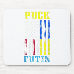 Ukraine Supports End War Promote Peace Ukrainian Mouse Pad