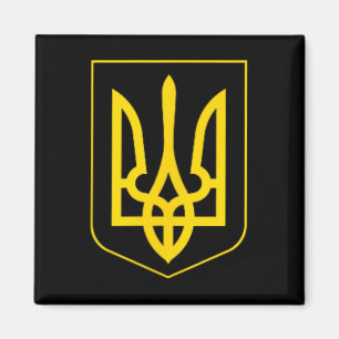 Ukraine Symbol Middle Ukrainian Army Military Embl Magnet